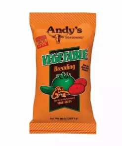 Promo π Andy's Seasoning Andys Vegetable Breading, 10oz - 40081 - Flavorers & Seasonings π