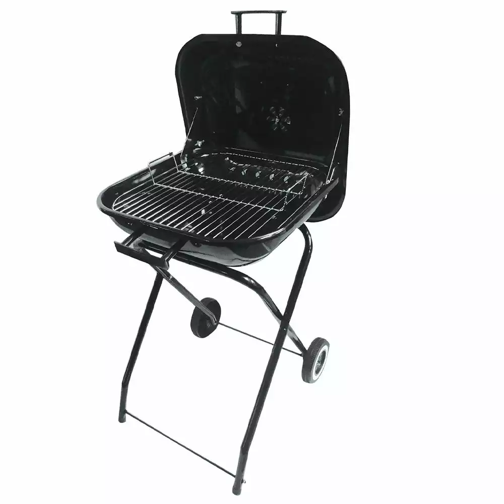 Wholesale π₯° 217 Grilling Company 217 Grilling Co. 18" Sq Folding Kettle Grill - OG2104101-GY - Charcoal Grill π - Image 2