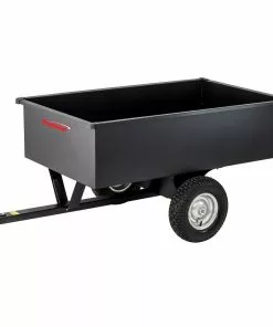 Cheap ✔️ Precision Steel Trailing Dump Cart 17 Cubic Foot - LC1700B - Carts & Wheelbarrows ⌛