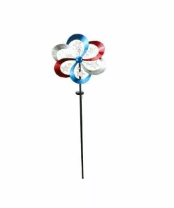 Best deal 👍 Alpine Solar Stars and Spiral Windmill Stake with LED Light - SLL2262SLR - Lighting, Torches & Firepits 🔔