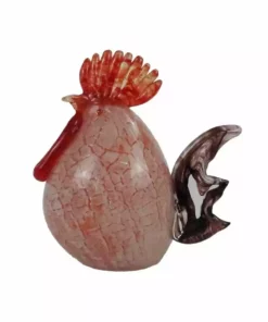 Deals 🥰 RK Brand Alpine Red Handmade Glass Rooster - HTO146HH-RD - Garden Accessories 💯