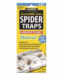 Flash Sale π PF Harris Spider Traps with Lures, 2 Pack - STRP - Bug Candles & Zappers β