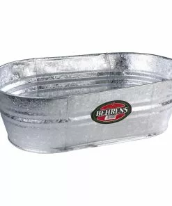 Budget 🔥 Behrens Hot Dipped Steel Oval Tub & Planter, 5.5 Gallon - 0-OV - Decorative Planters 🌟