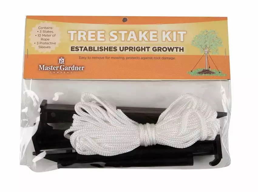 Top 10 𧨠Master Gardner Tree Stake Kit 3 stakes rope and protective sleeves 811 - Landscaping β€οΈ - Image 2
