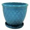 Cheapest 🧨 Various Brands Woven Planter, Dropping Blue, Large - ASCBRP8DBL - Planters 🥰