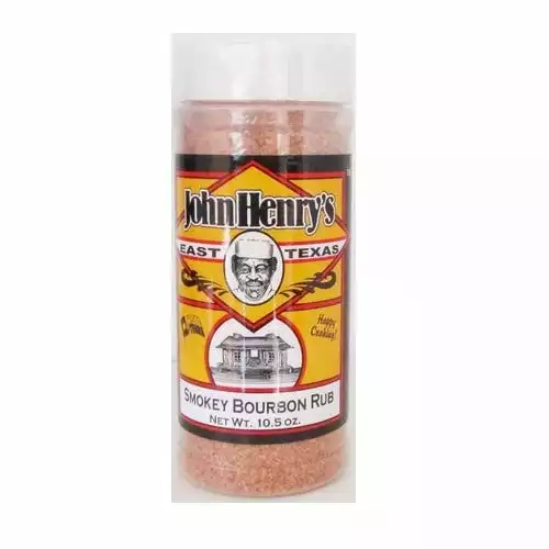 New π John Henry's Smokey Bourbon BBQ Rub, 10.5oz - BOURBON RUB - Flavorers & Seasonings β