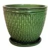 Buy 👏 Various Brands Waffle Planter, Green, Small - ASCBRP6NO3JSGS - Planters ❤️