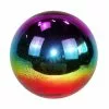 Best deal 🔥 Alpine 10" Mosaic Gradient Rainbow Glass Gazing Globe - HMD128 - Garden Accessories 🎉