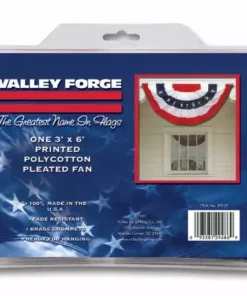 Top 10 🤩 Valley Forge 3' x 6' Pleated Full Fan United States Flag - PFF ST - Flags & Flag Poles 🤩