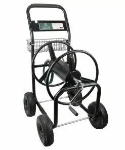 Promo 🤩 Maple Ridge 300' Hose Reel Cart - 89-865-0204 - Hose Reels 😀