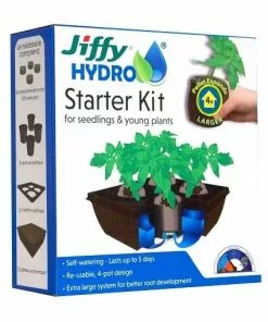 Coupon π€© Jiffy Hydro Starter Kit JH4-9 - Hydroponics π