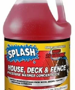 Best Sale 🎉 SPLASH 1 Gallon lon House Deck and Fence Pressure Washer Concentrate 20 1 420018-35 - Parts & Accessories 💯