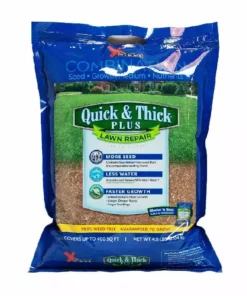 Cheap ✔️ X-Seed Quick & Thick Plus Lawn Repair, 4.5lb Bag - 440AS0086UCT18 - Fertilizers & Plant Food ⭐