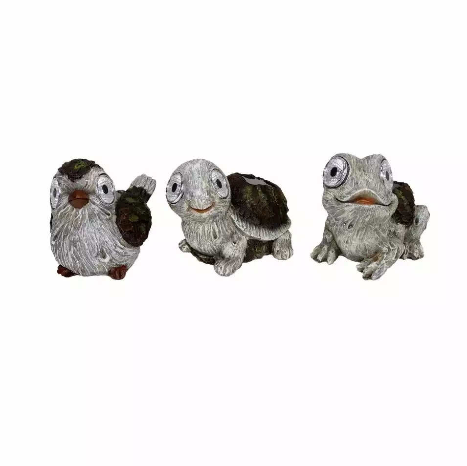 Promo π Alpine Solar Light Up Garden Animal DΓ©cor - SLL2210ABB - Lighting, Torches & Firepits π