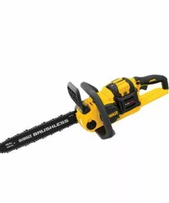 New 👏 DeWalt 16" 60V MAX Lithium-Ion Cordless FLEXVOLT Brushless Chainsaw with (1) 3.0Ah Battery and Charger - DCCS670X1 - Electric Chainsaws ❤️