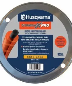 Best Pirce 🔔 Husqvarna TitaniumX Pro Trimmer Line, 0.095 Inch x 3 lb. Spool 596781201 - Lawn Mowers & Lawn Care 👏