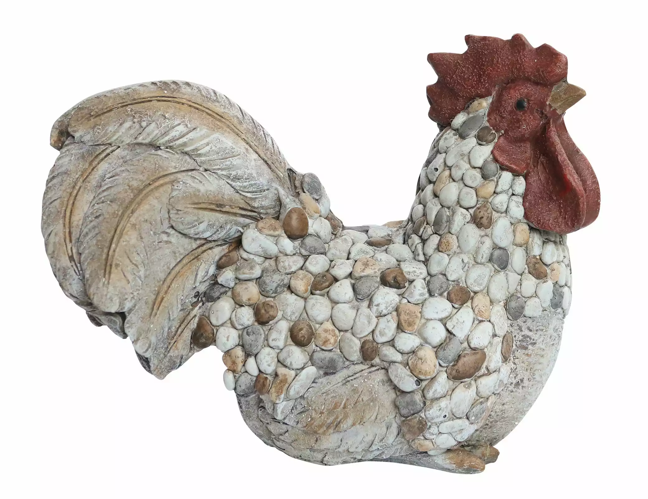 Top 10 π― Alpine Garden Pebble Rooster Statue NZW244HH - Garden Accessories π - Image 2