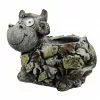 Deals ⭐ Alpine Solar Cow Planter - QWR1138SLR - Decorative Planters 👍