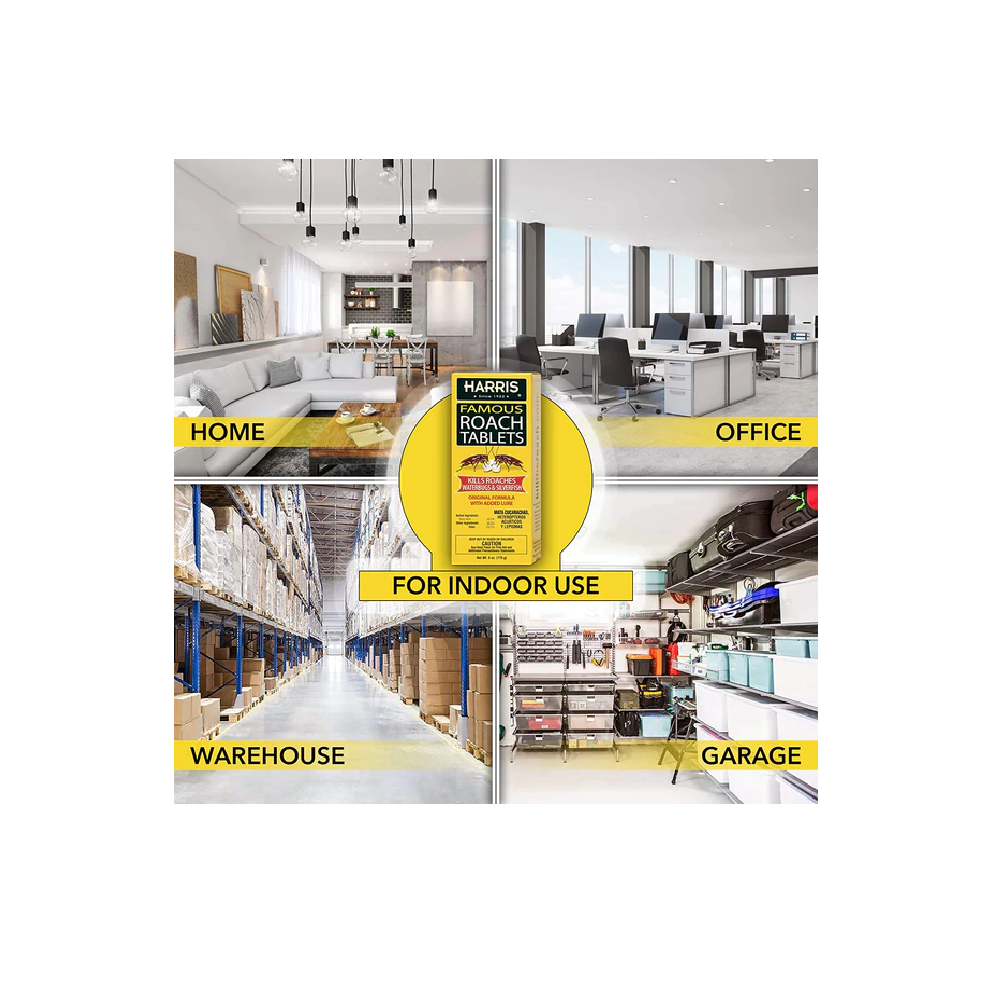 Hot Sale π€© PF Harris Famous Roach Tablets, 6oz - HRT-6 - Bug Candles & Zappers π - Image 3