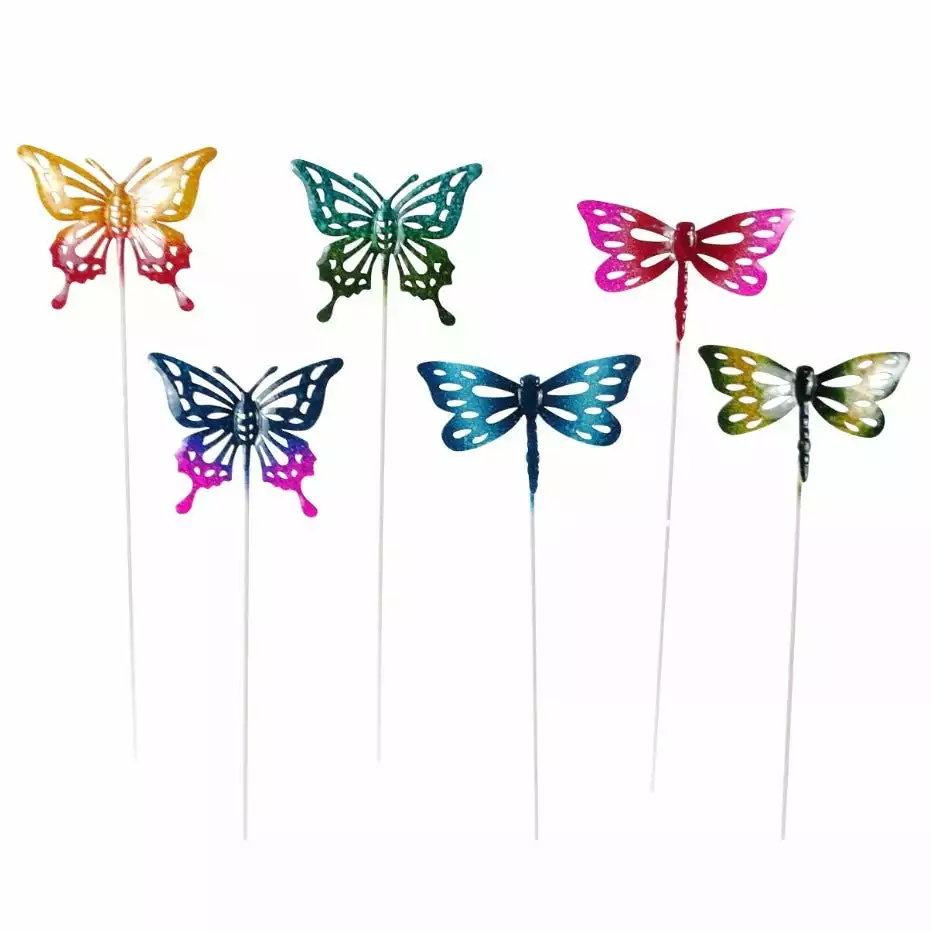 Brand new β RK Brand Alpine Butterfly and Dragonfly Pot Stickers - QEL807ABB - Garden Accessories π₯°