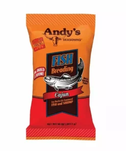 Promo π Andy's Seasoning Andys Cajun Fish Breading, 10oz - 50198 - Flavorers & Seasonings π