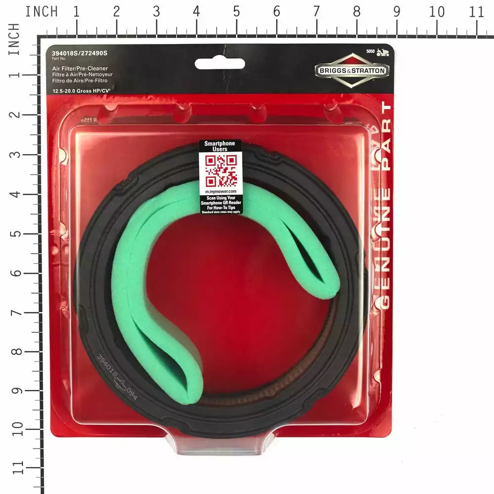 Cheap β¨ Briggs & Stratton Briggs and Stratton Air Filter/Precleaner for L-Head Twin Horizontal/ V-Twin Vanguard Engines 5050K - Small Engines & Accessories π