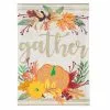 Buy ❤️ Evergreen Autumn Gather Burlap Garden Flag - 14B9326 - Garden Flags ⭐