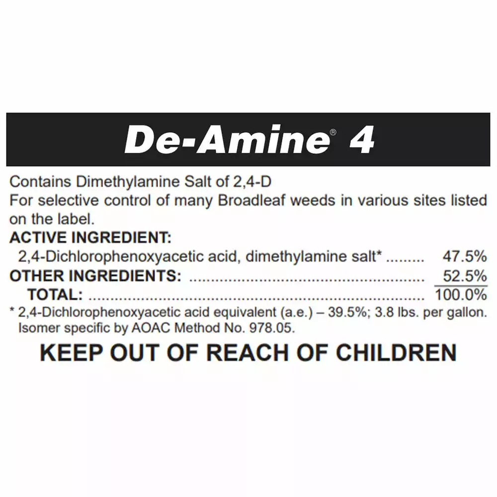 New 😀 De Amine 4 2,4-D Amine Weed Killer, 2.5 Gallon - 11320-102 - Lawn Weed Killer 💯 - Image 2