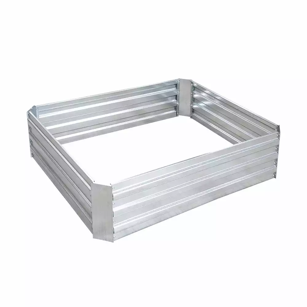 Discount π Maple Ridge Galvanized Metal Planter Box - 89-954-0204 - Decorative Planters β€οΈ
