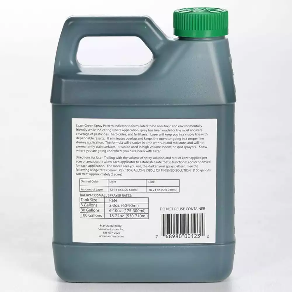 Deals π Sanco Industries Lazer Green Spray Pattern Indicator, Quart - 00123 - Weed & Plant Control β - Image 2