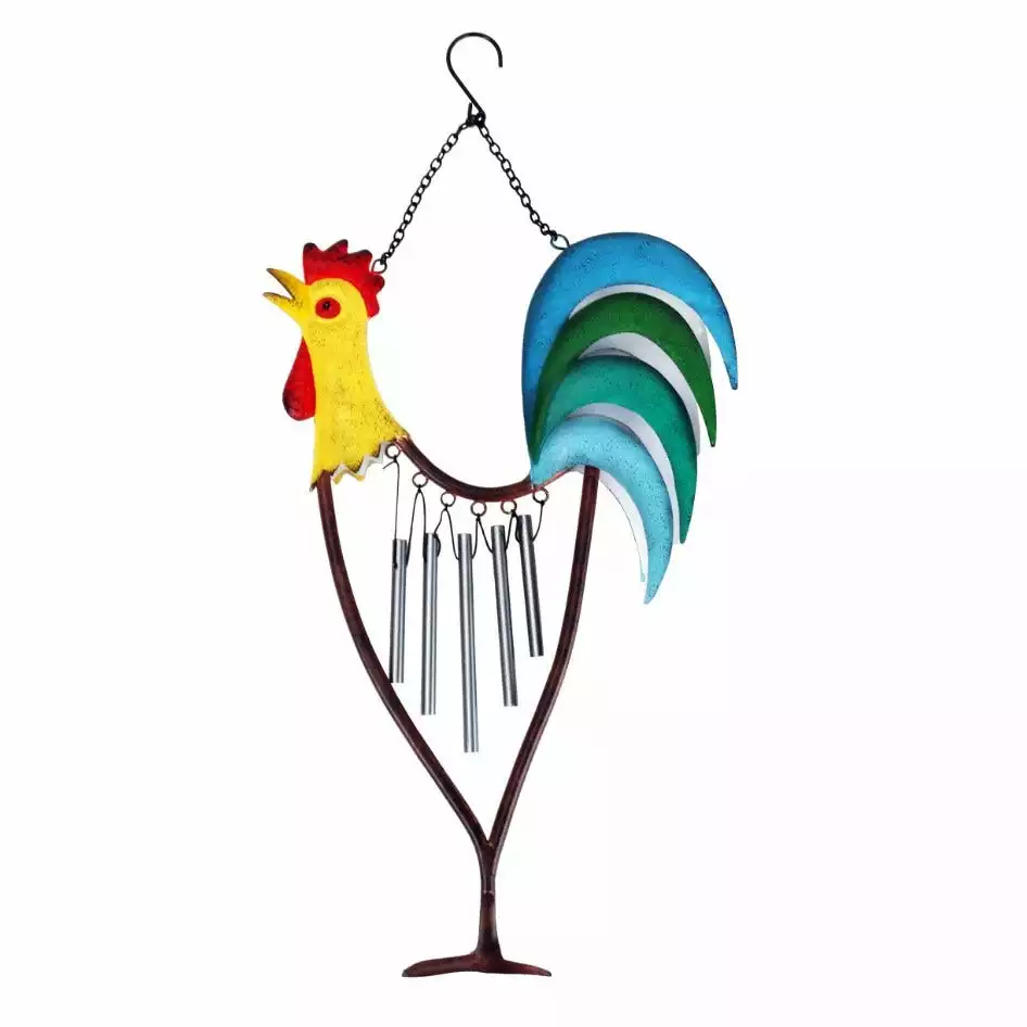 Outlet π RK Brand Alpine Hanging Rooster Wind Chimes - LJJ1470HH π₯°