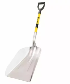 Cheap 🎁 Tru-Pro TruPro Aluminum Scoop #14 with Fiberglass D-Handle, 27" - 31299 - Rakes, Shovels & Sweepers 🥰
