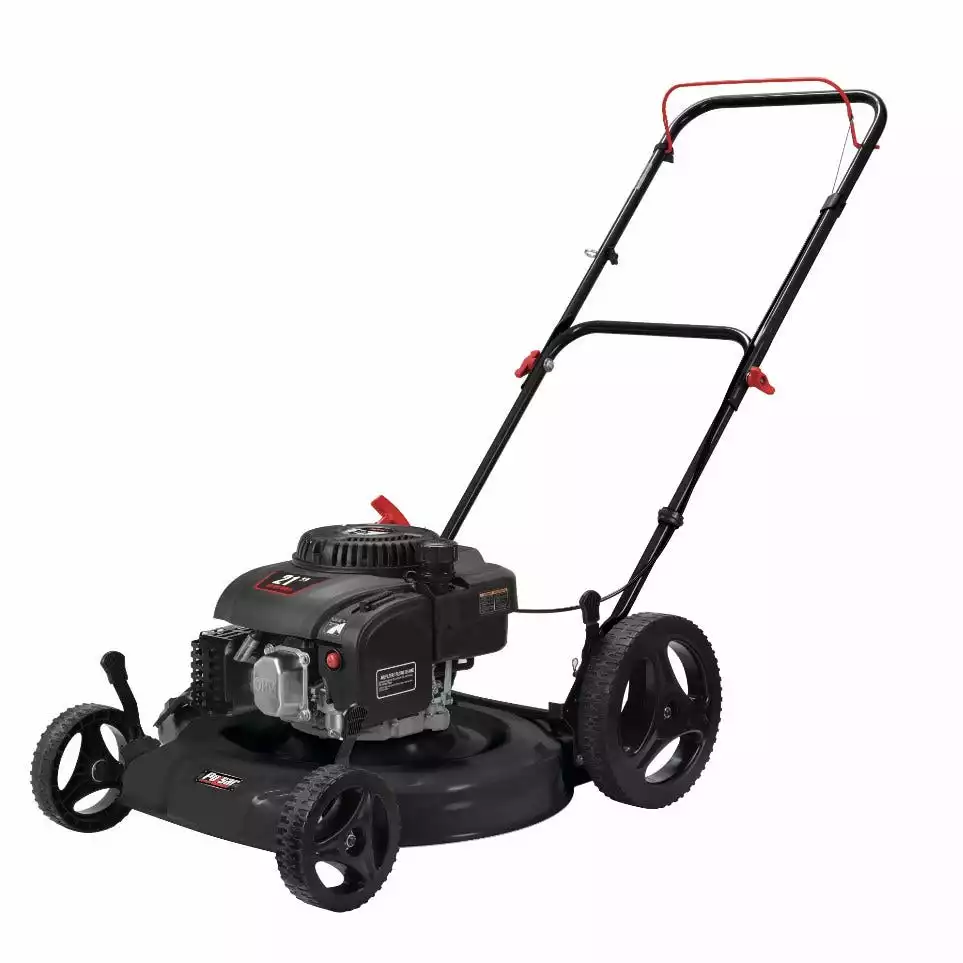 Deals ⭐ Pulsar 21" Gas-Powered Push Mower with 7-Position Height Adjustment - PTG12212 - Push Lawn Mowers 🧨