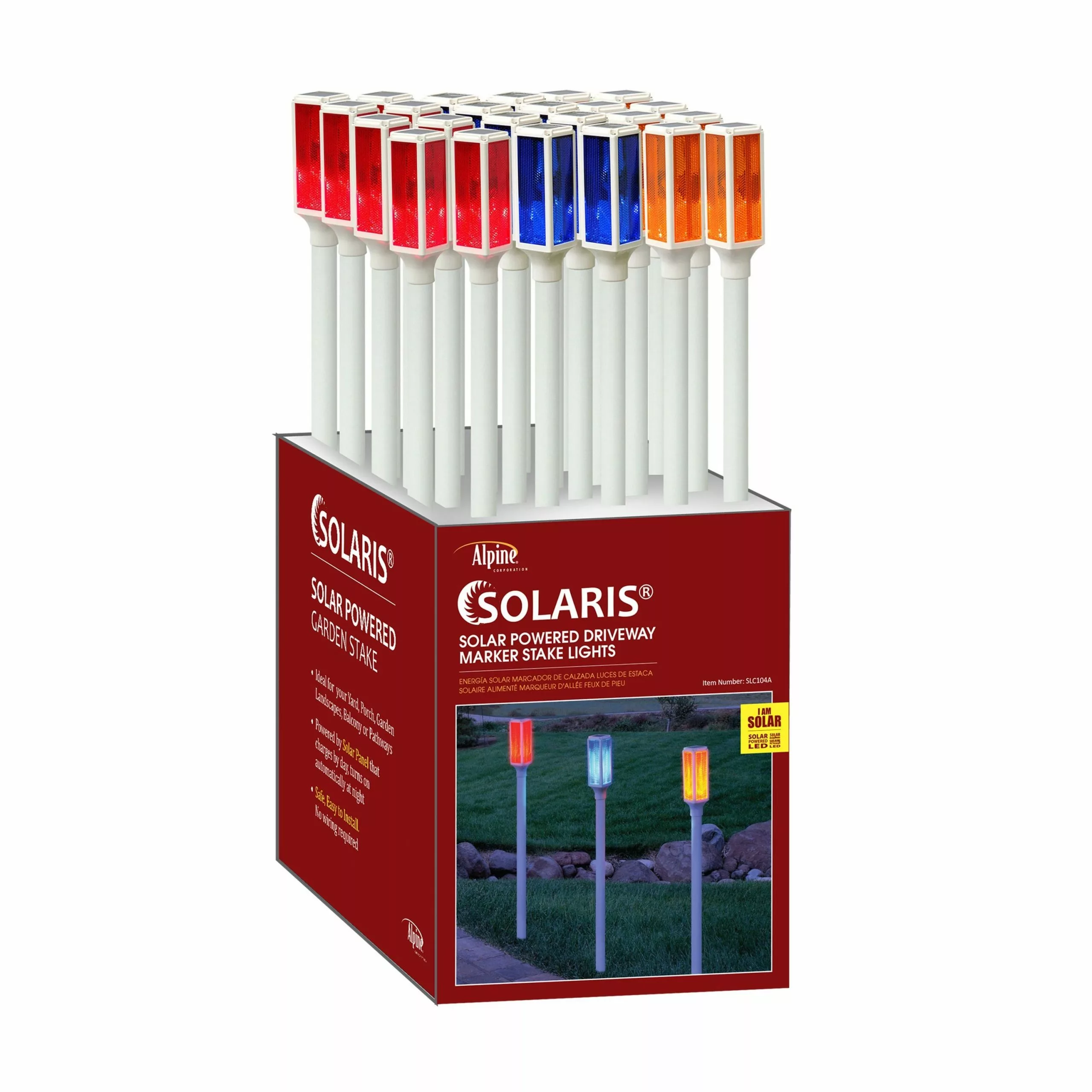 Deals π₯ Alpine Assorted Solar LED Driveway Markers - SLC104A - Garden Statues & Lawn Ornaments π