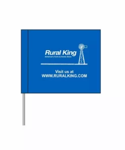 Best reviews of β Blackburn 4" x 5" Blue Survey Flags - P451WBL/W10699 - Flags & Flag Poles π