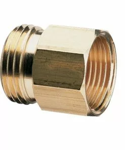 Promo 🤩 Gilmour Male to Female Brass Connectors Thread Size 3/4" NPT (F) to 3/4" NH (M) 807704-1001 - Brass Fittings 🤩