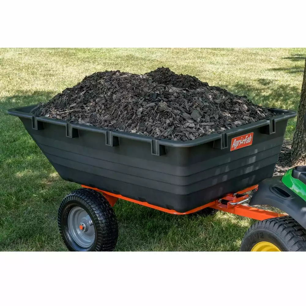 Best Pirce 😍 Agri-Fab 18 Cubic ft. Poly Swivel Cart - 45-0553 - Carts & Wheelbarrows ❤️ - Image 7