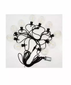 Best deal 😀 Alpine Outdoor Edison String Party LED Lights, Set of 10 - LUC174T-10 - Lighting, Torches & Firepits 🥰