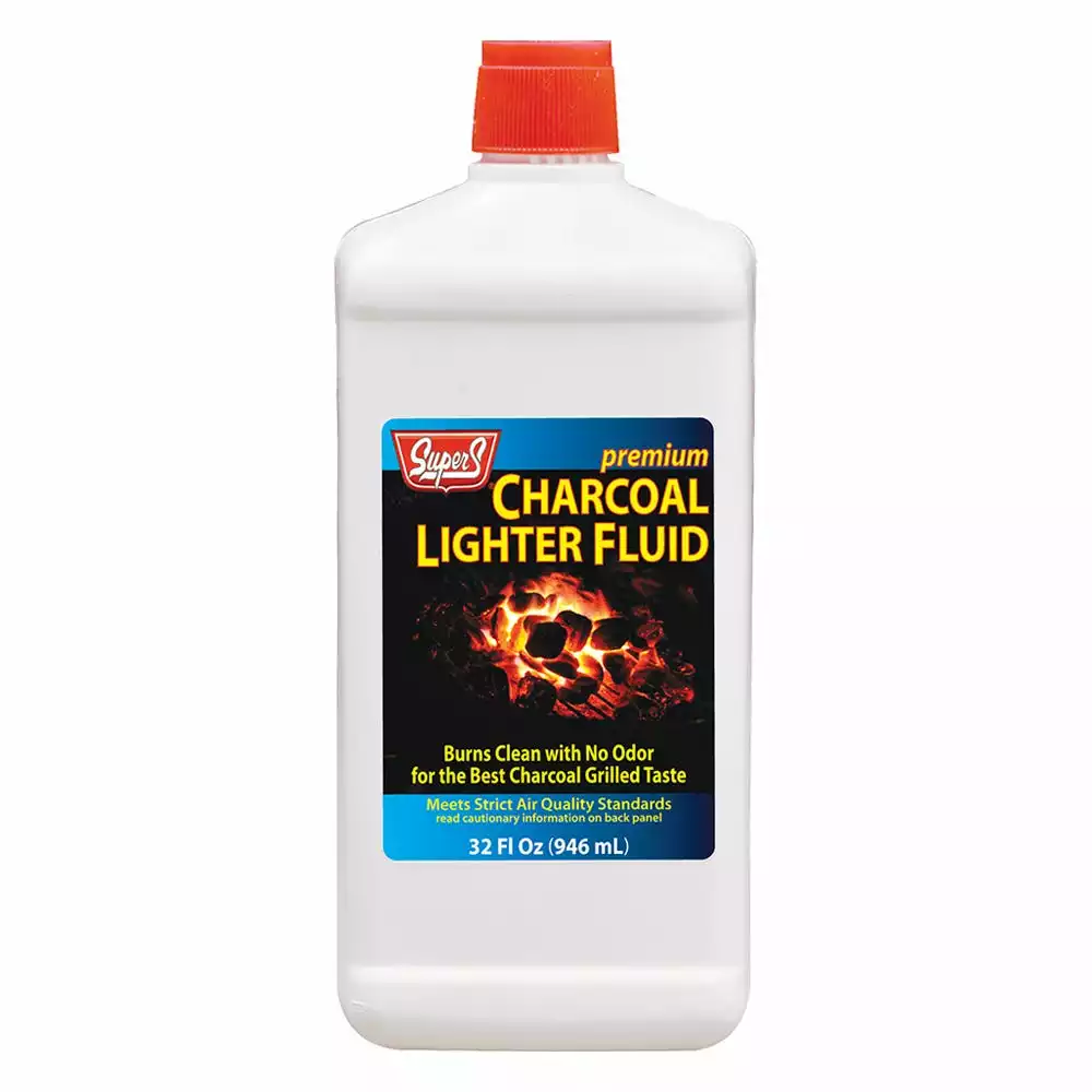 Hot Sale β€οΈ Super S Premium Charcoal Lighter Fluid, 32oz - POLY61112 - Tools & Accessories π
