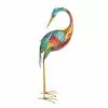 Cheap 😍 Alpine Colorful Metal Head Turned Crane Décor - BVK632 - Garden Accessories 🛒