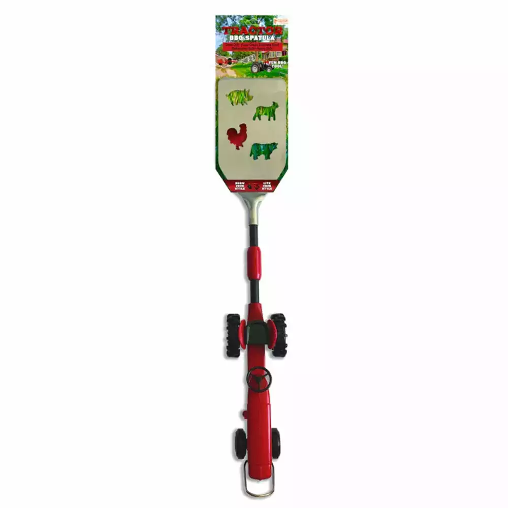 Wholesale π― GEI Red Tractor BBQ Spatula with Bottle Opener - 22143 - Tools & Accessories π