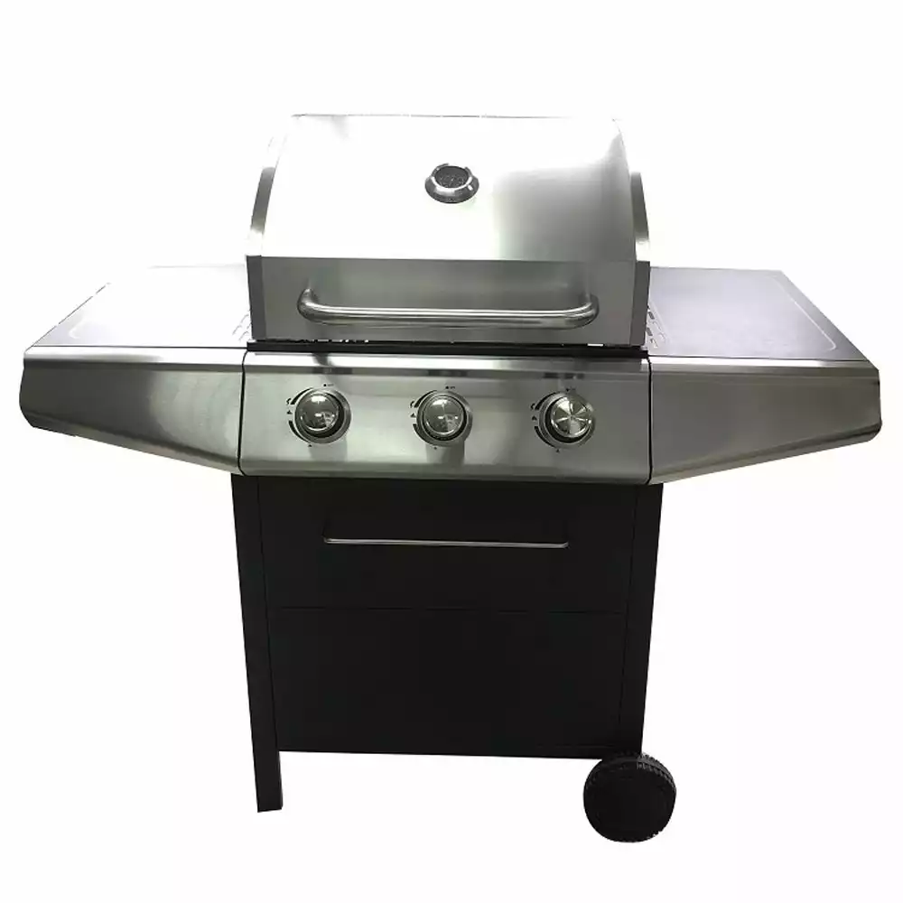 Hot Sale π₯ 217 Grilling Company 217 Grilling Co. 3 Burner Gas Grill - GR2296501-GY - Gas Grills π