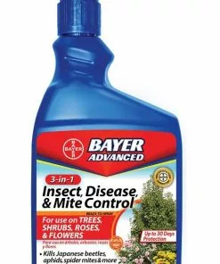 Best reviews of 🌟 Bayer BioAdvanced 3-in-1 Insect Disease and Mite Control, 32oz - 701287A - Insecticides 🎉