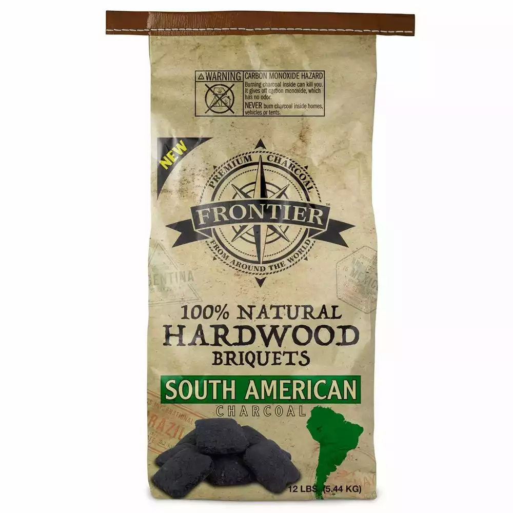 Best reviews of β€οΈ Frontier 100% Natural Hardwood Briquets, 12 Pounds - 800-000-503 - Flavorers & Seasonings π