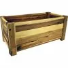 Deals ⌛ Avera Wood Rectangle Planter 19 inch AWP413180 - Decorative Planters 🛒