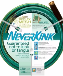 Promo 😀 Apex Heavy Duty Reel Hose Ultra Flexible 130' x 5/8" Diameter - 8615-130 - Hoses & Hose Reels 🎉