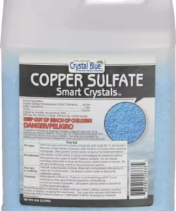 Buy 🎉 Sanco Industries Crystal Blue Copper Sulfate, 5 lb. Bag - 00333 - Aquatic Herbicides 😀