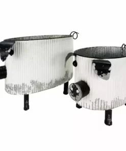 Cheapest 🛒 Alpine Oval Pig Flower Pot Planter - YHL410AHH - Garden Accessories ✨