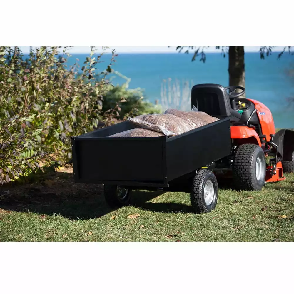 Cheap βοΈ Precision Steel Trailing Dump Cart 17 Cubic Foot - LC1700B - Carts & Wheelbarrows β - Image 7