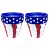 Deals ✨ Ambia American Flag Design Citronella Candle, 2 Pack, 3.5oz each - AY71-33079 - Bug Candles & Zappers 🎁